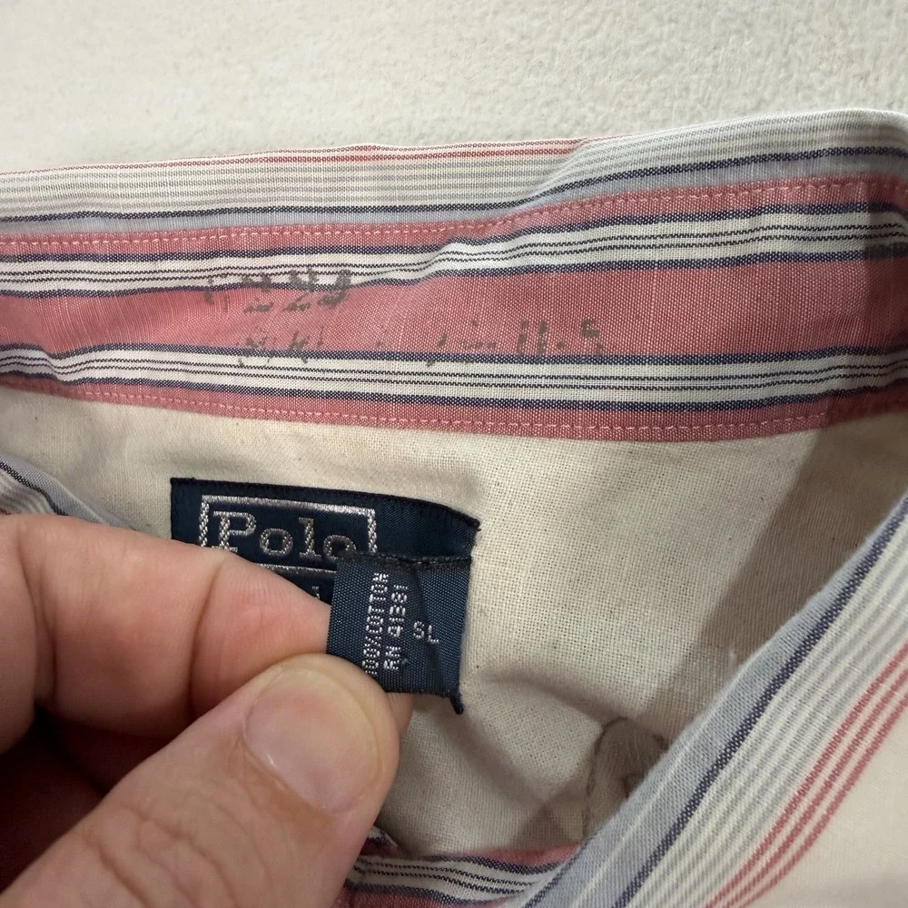 Polo Ralph Lauren collar thank
